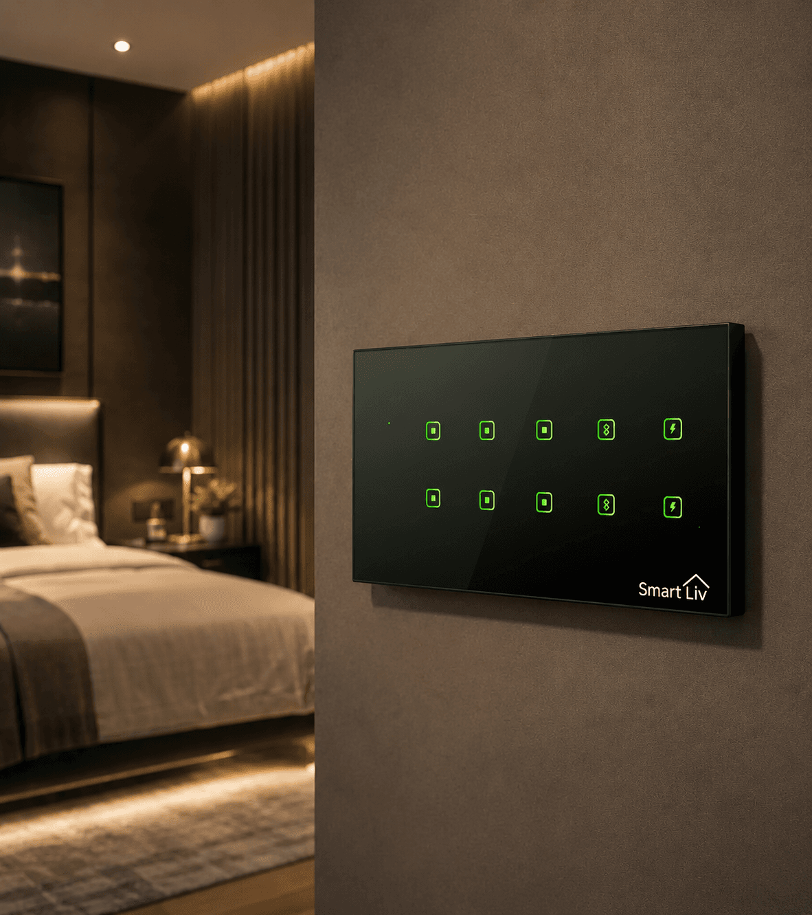 10-Gang Touch Switch view 4