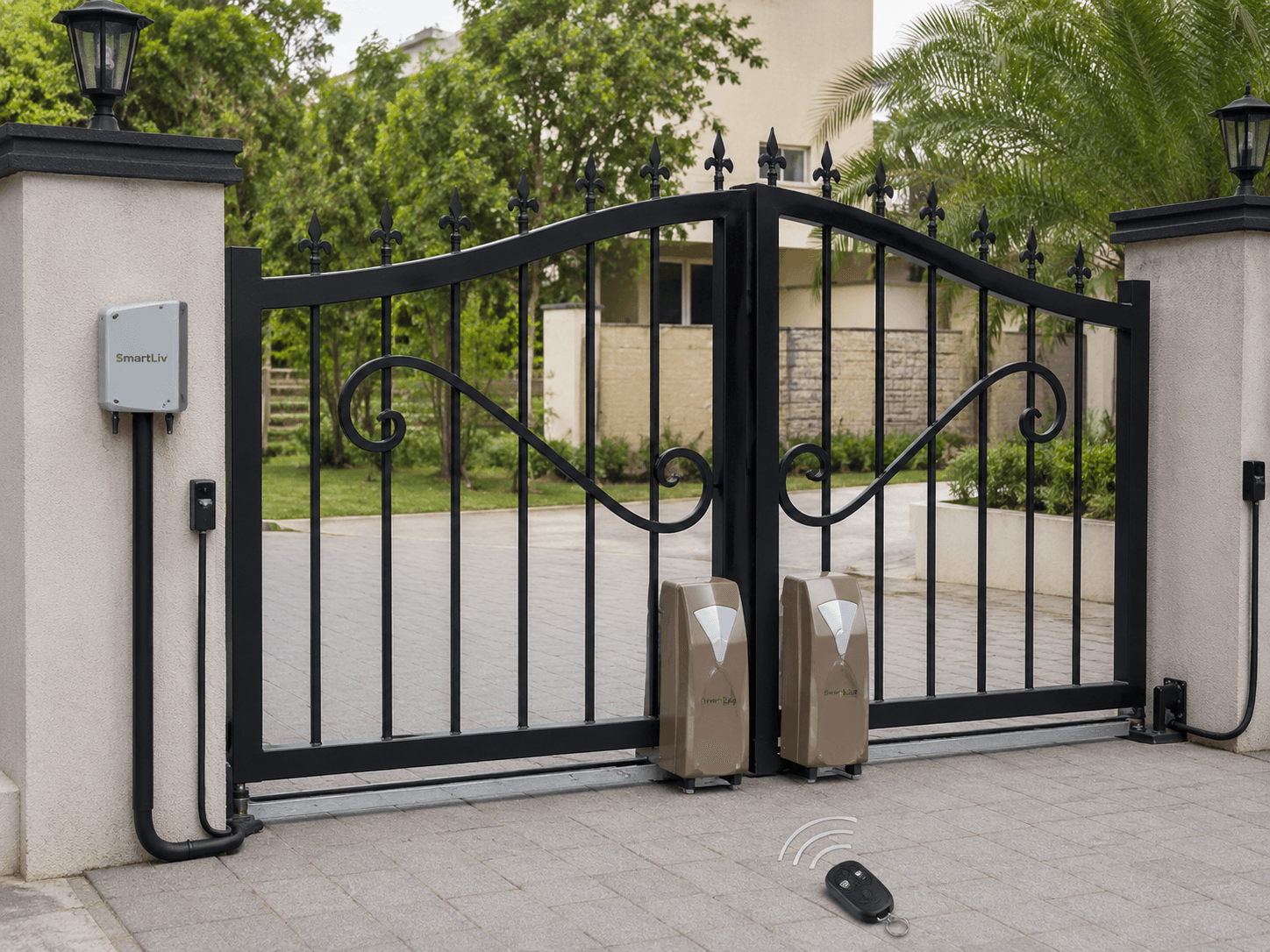 Swing Gate Roller Motor - SmartLiv premium smart home product