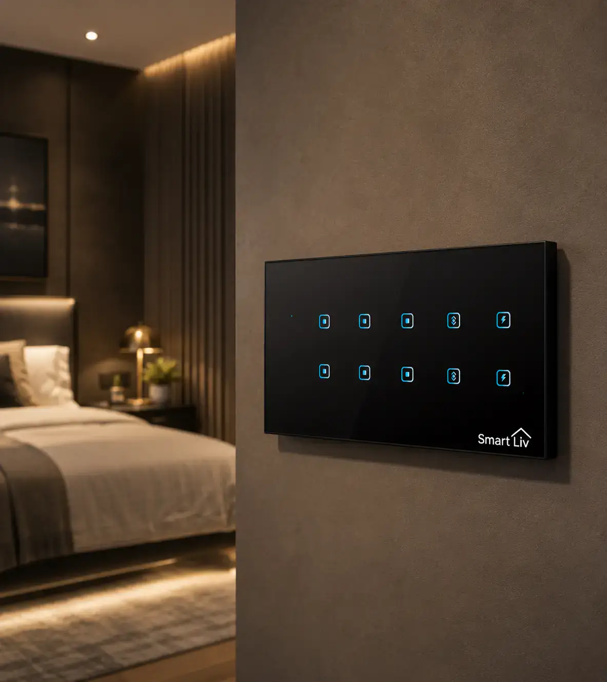 Smart Touch Switches - SmartLiv premium smart home category