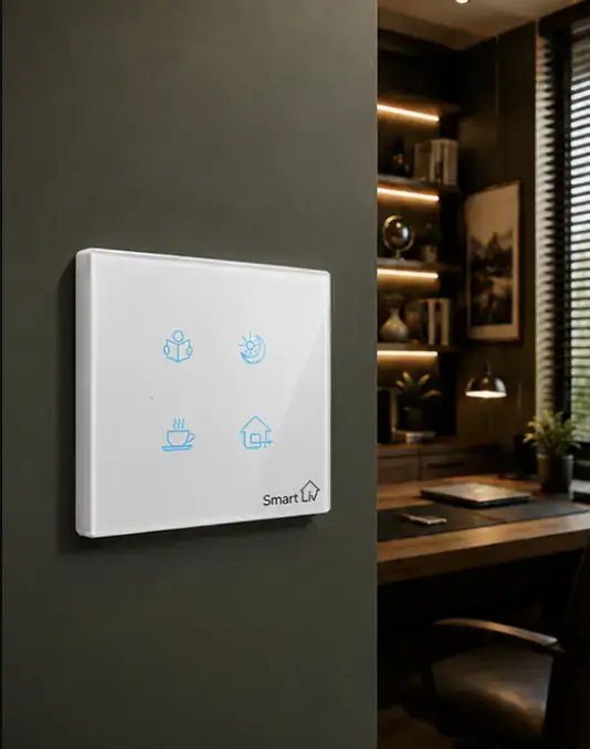 4 Scene Controller - SmartLiv premium smart home product