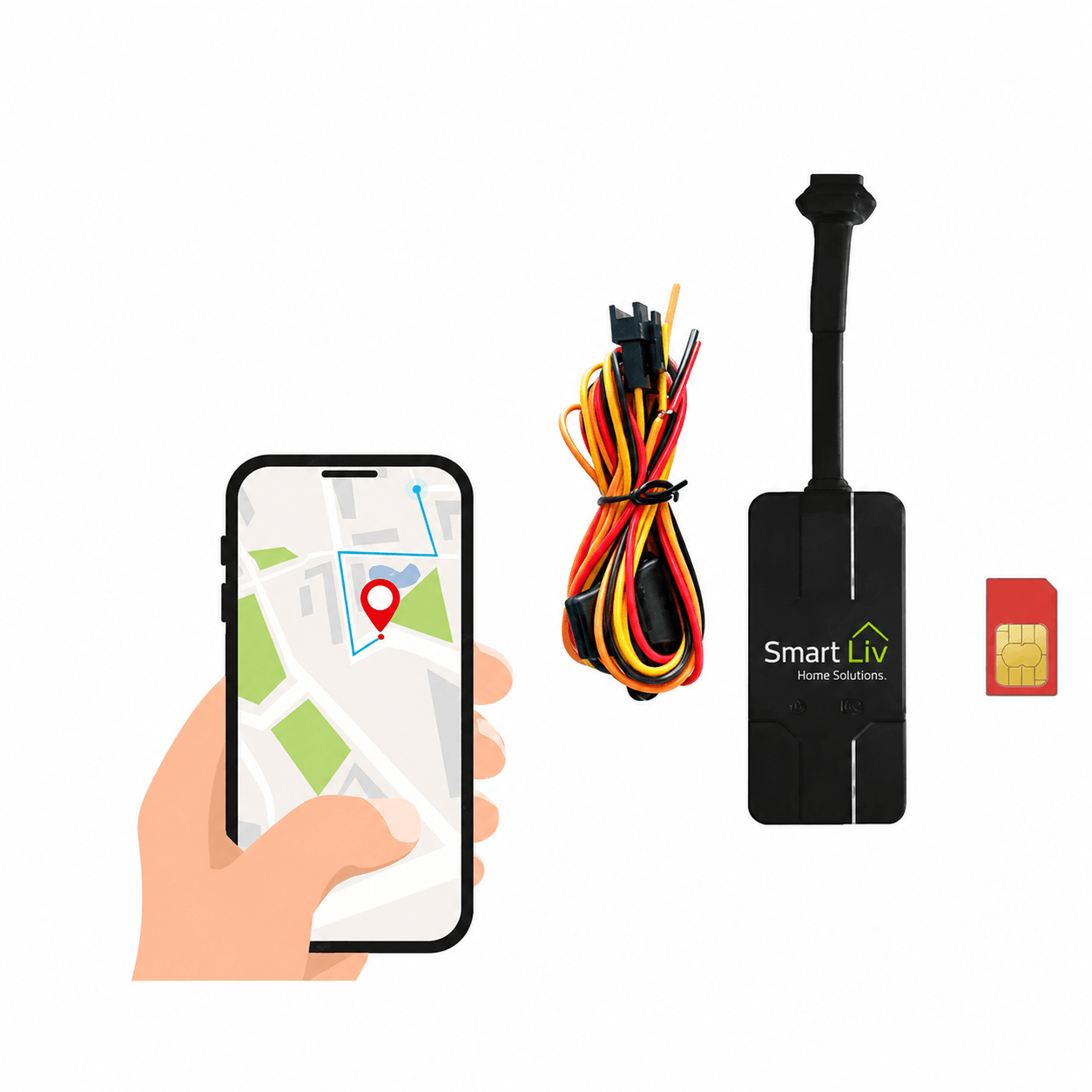 GPS Vehicle Tracker - SmartLiv premium smart home product