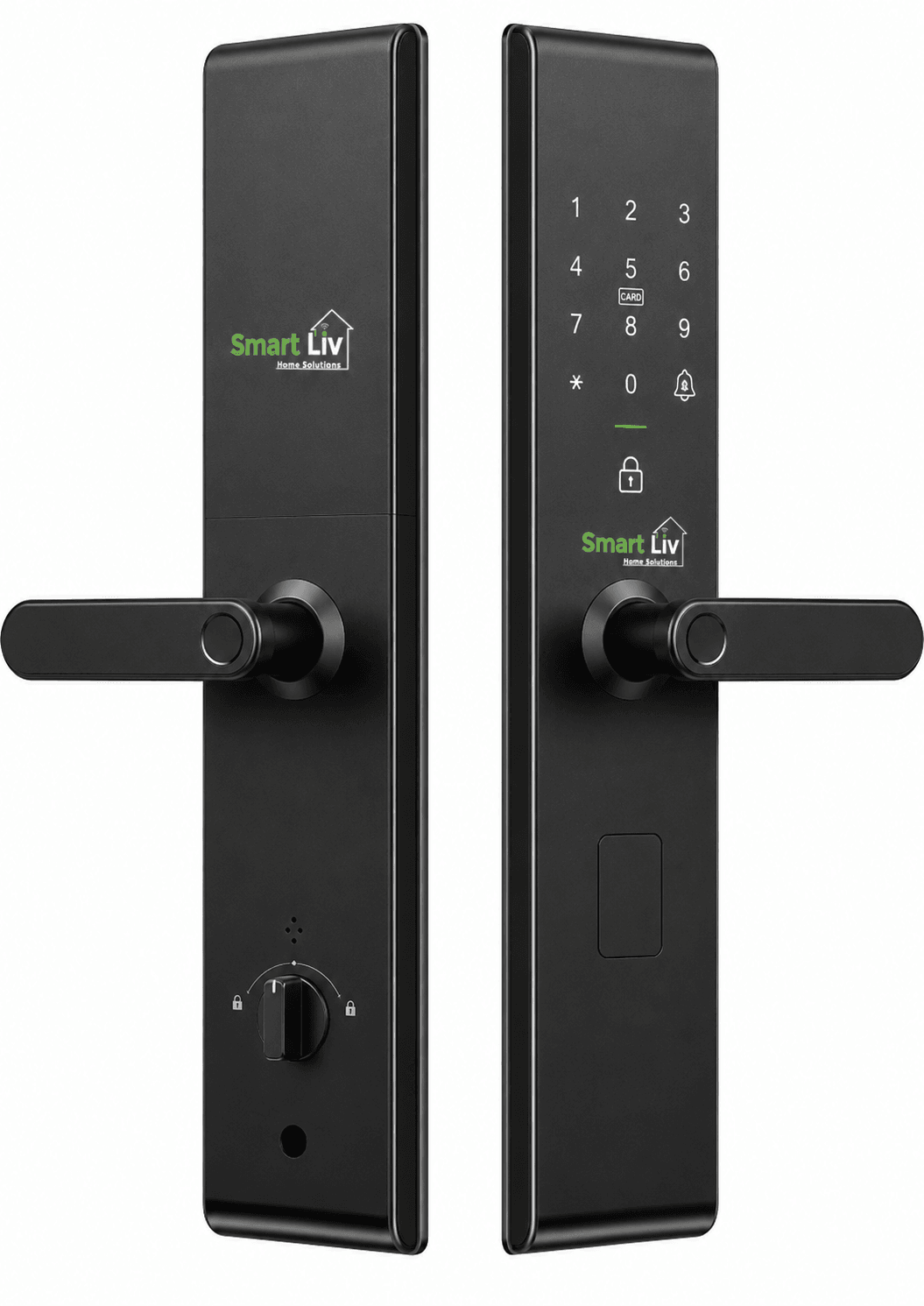 Smart Hotel Lock - Black colour