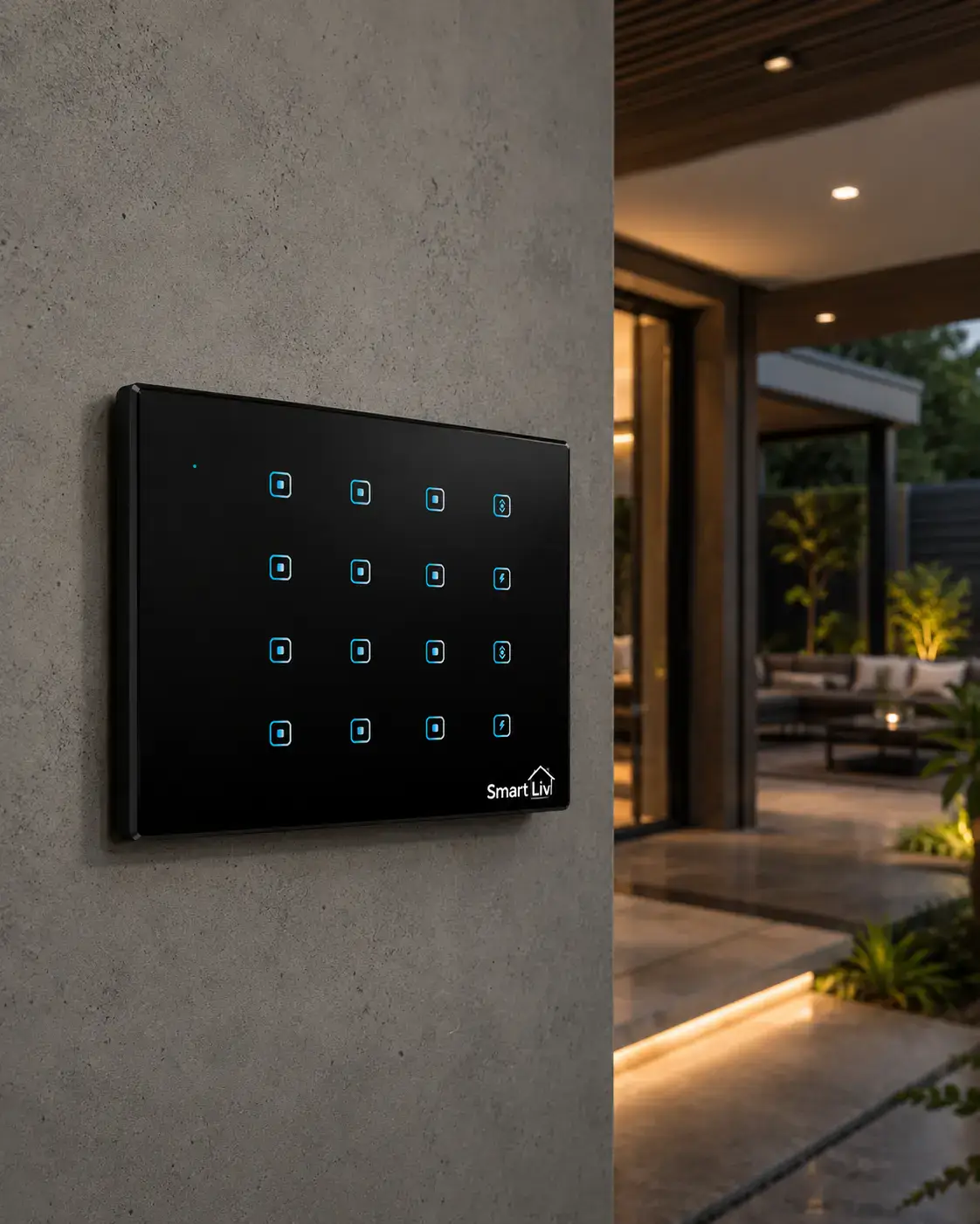 16 Key Scene Controller - black colour